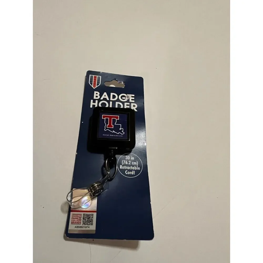 Louisiana Tech Bulldogs ID Holder Badge Holder Collectibles Fan Gift NEW